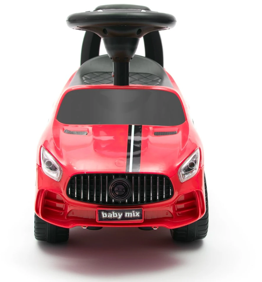BABY MIX 45834 Vaikiškas žaislas su garsu RACER raudonas