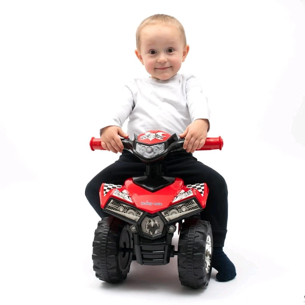 Baby Mix raudonas keturratis su garsais
