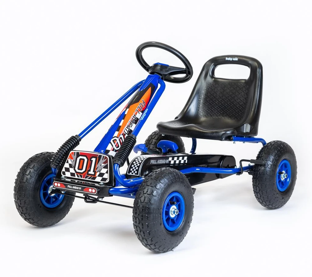 Baby Mix Razor mėlynas pedalinis kartingas