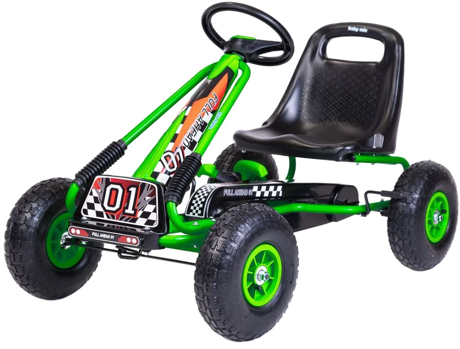 Baby Mix Razor pedalinis triratis žalias