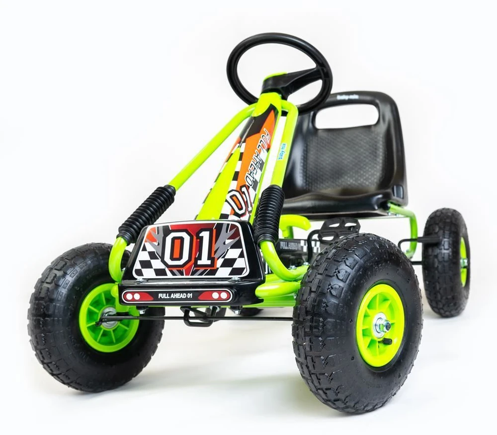 Baby Mix Razor raudonas pedalinis kartingas