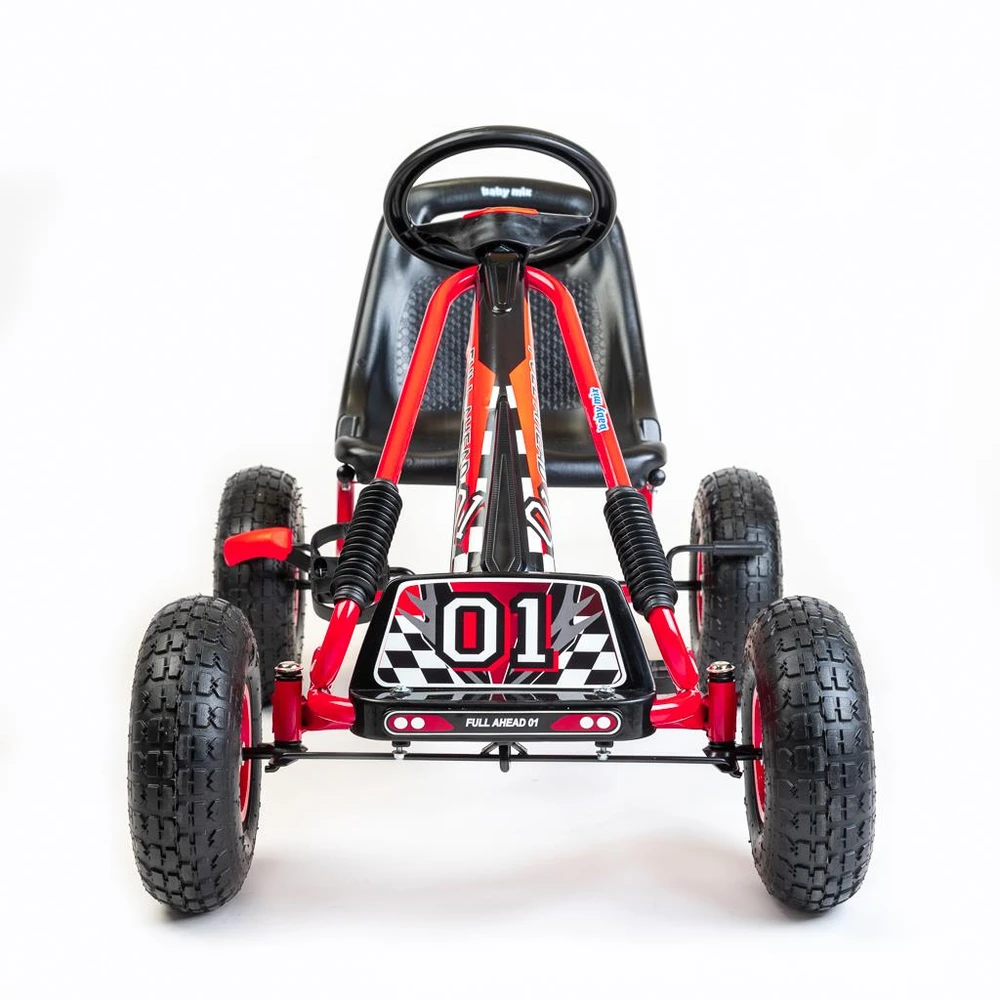 Baby Mix Razor raudonas pedalinis kartingas