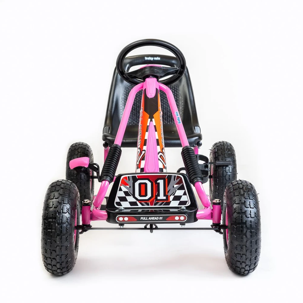 Baby Mix Razor rožinis pedalinis kartingas