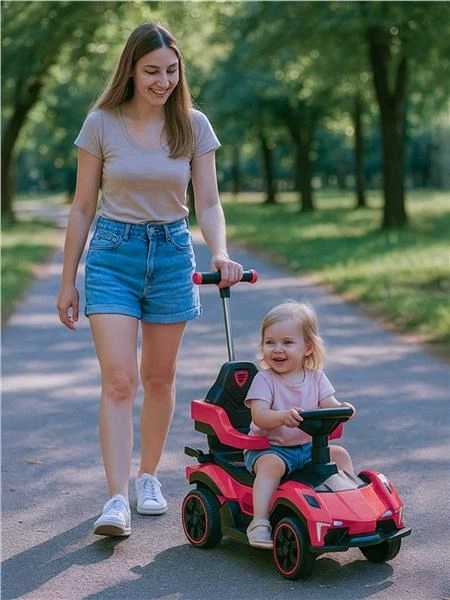 Baby Mix Speed kūdikio dviratis su raudona kreipiančiąja juosta