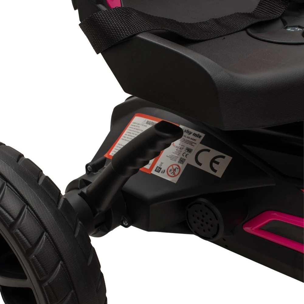 Baby Mix SPEEDSTER rožinis pedalinis kartingas