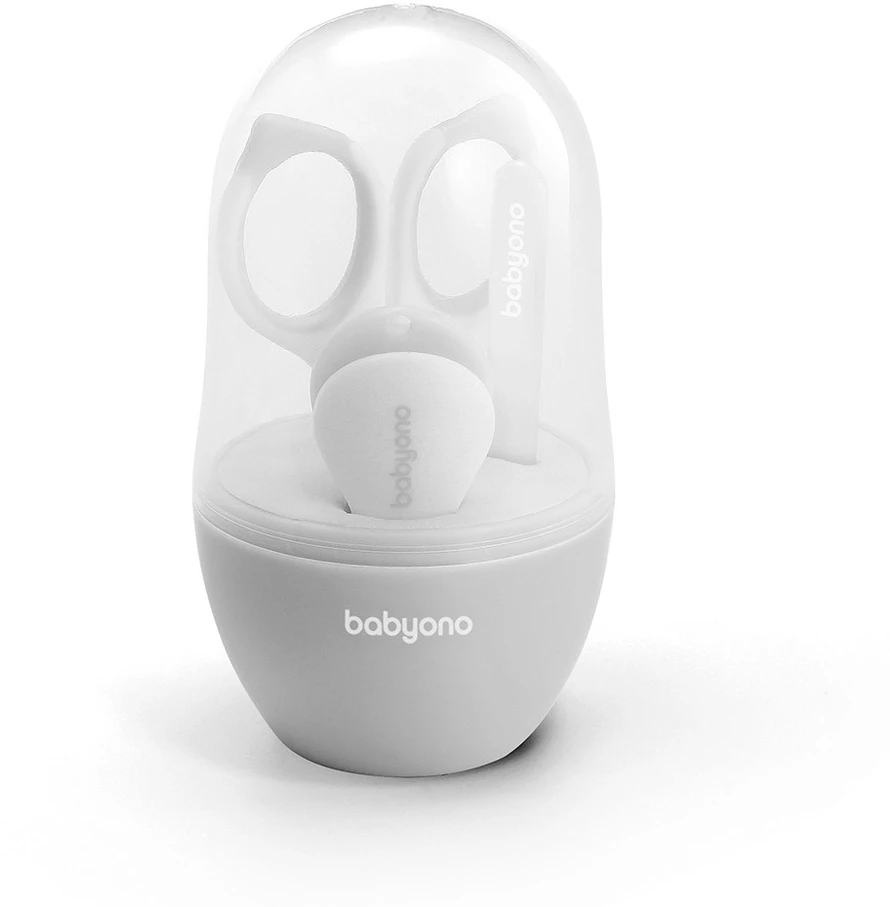 BabyOno manikiūro rinkinys, pilkas, 398/03