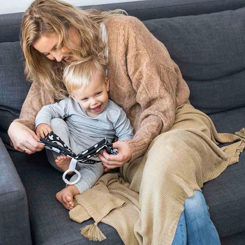 BabyOno lavinamoji knygelė Juodas & Baltas, gyvūnai, 542
