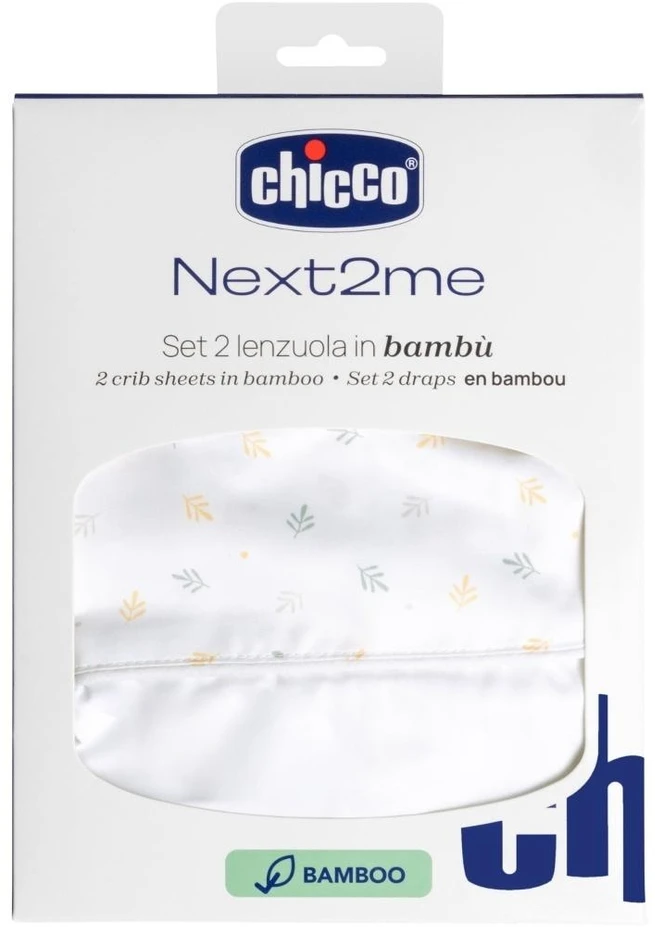 Chicco „Next2Me Forever G/D“ bambuko folijos paklodė su guma