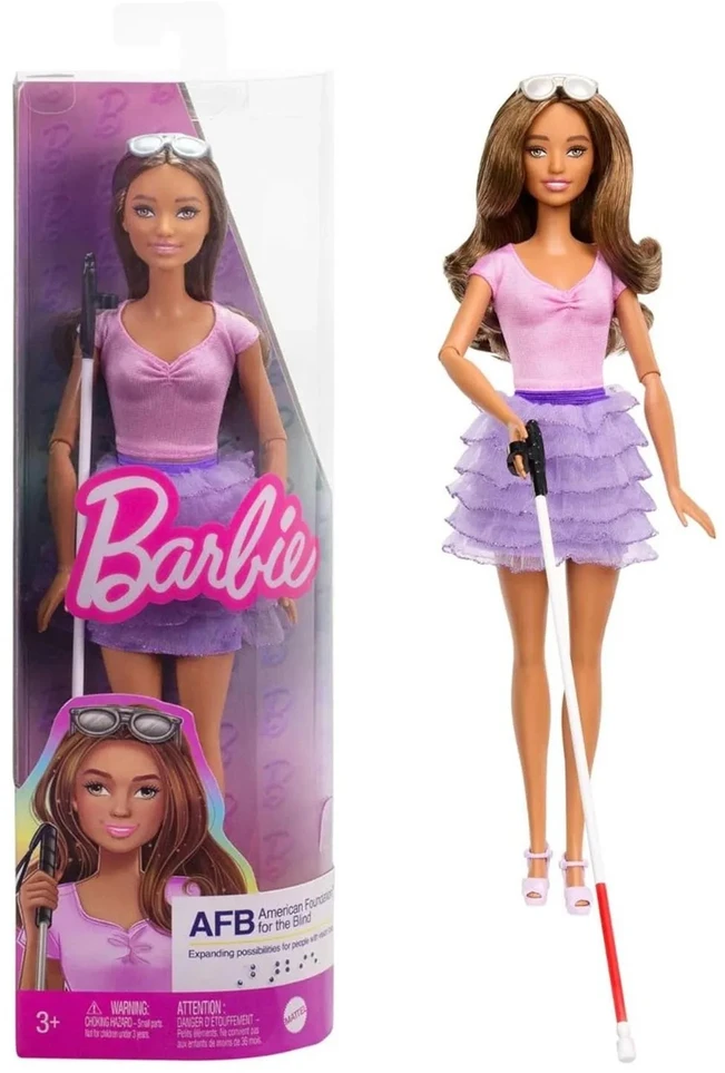 Mattel „Barbie“ madistė neregė