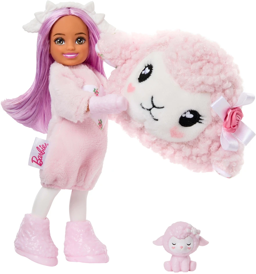 Barbie Cutie Reveal Chelsea saldžių kaspinėlių lėlė JMW63