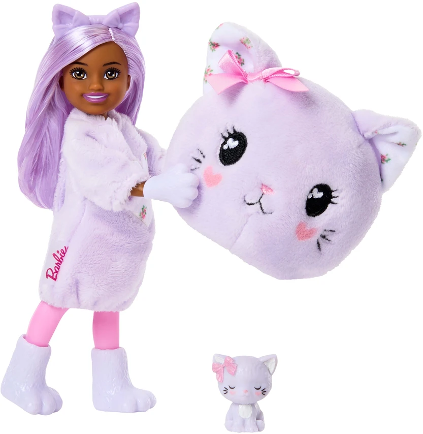 Barbie Cutie Reveal Chelsea saldžių kaspinėlių lėlė JMW63