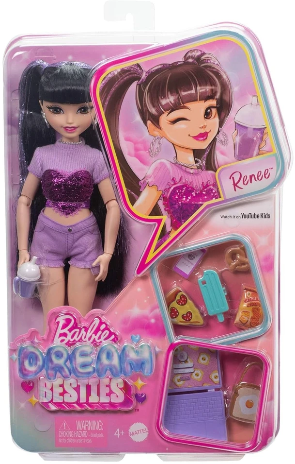 Mattel „Barbie Dream Besties“ lėlė Renee