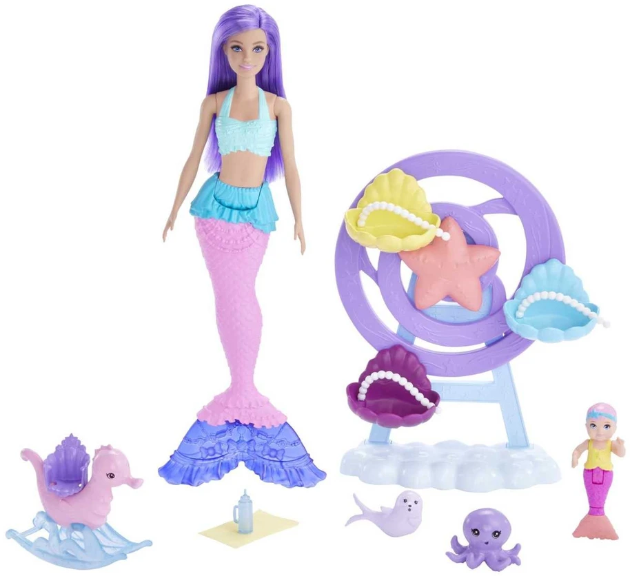Mattel Barbie Dreamtopia lėlė su aksesuarais HLC30
