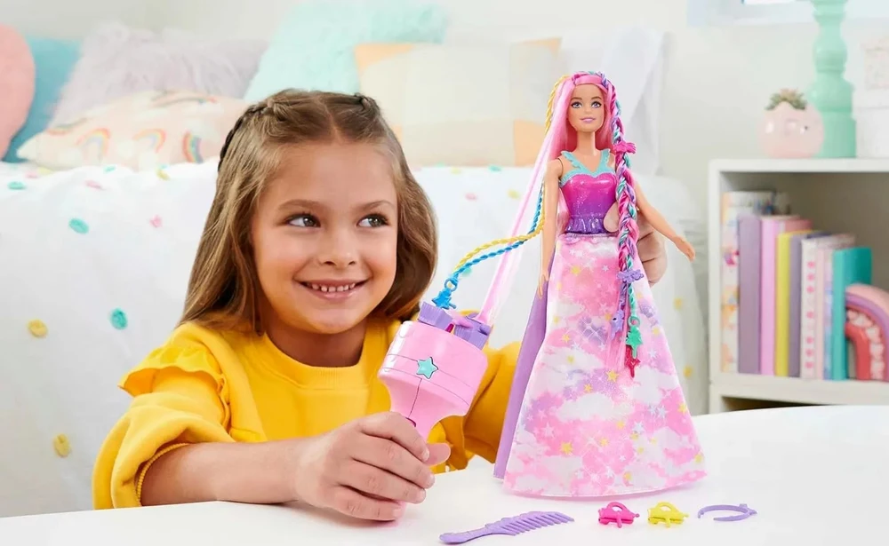 Barbie Dreamtopia princesės plaukų dekoravimo rinkinys