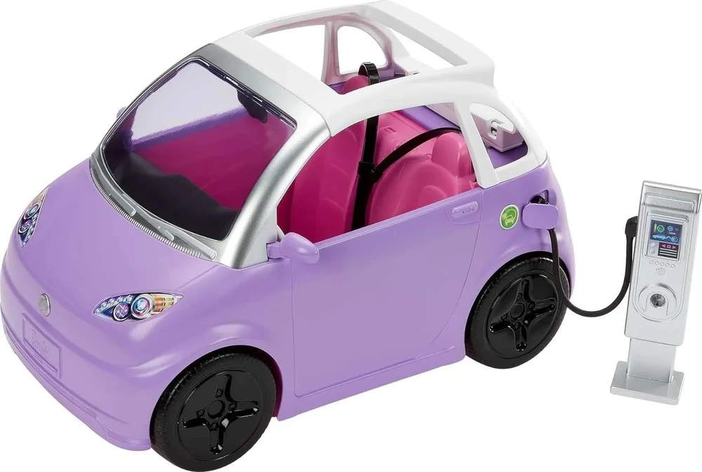 Barbie elektrinis žaislinis automobilis HJV36 Mattel