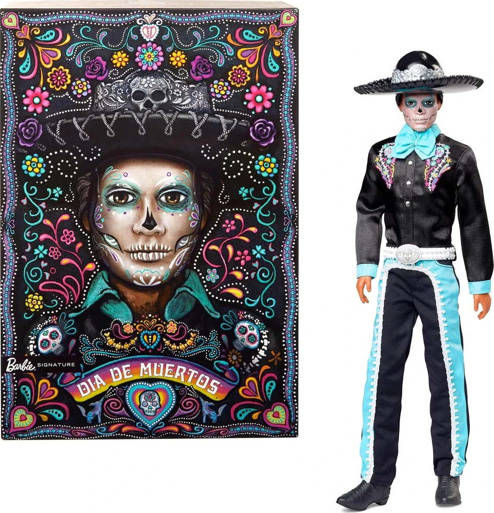 Mattel Lėlė Barbie Ken Día de los Muertos HRM73
