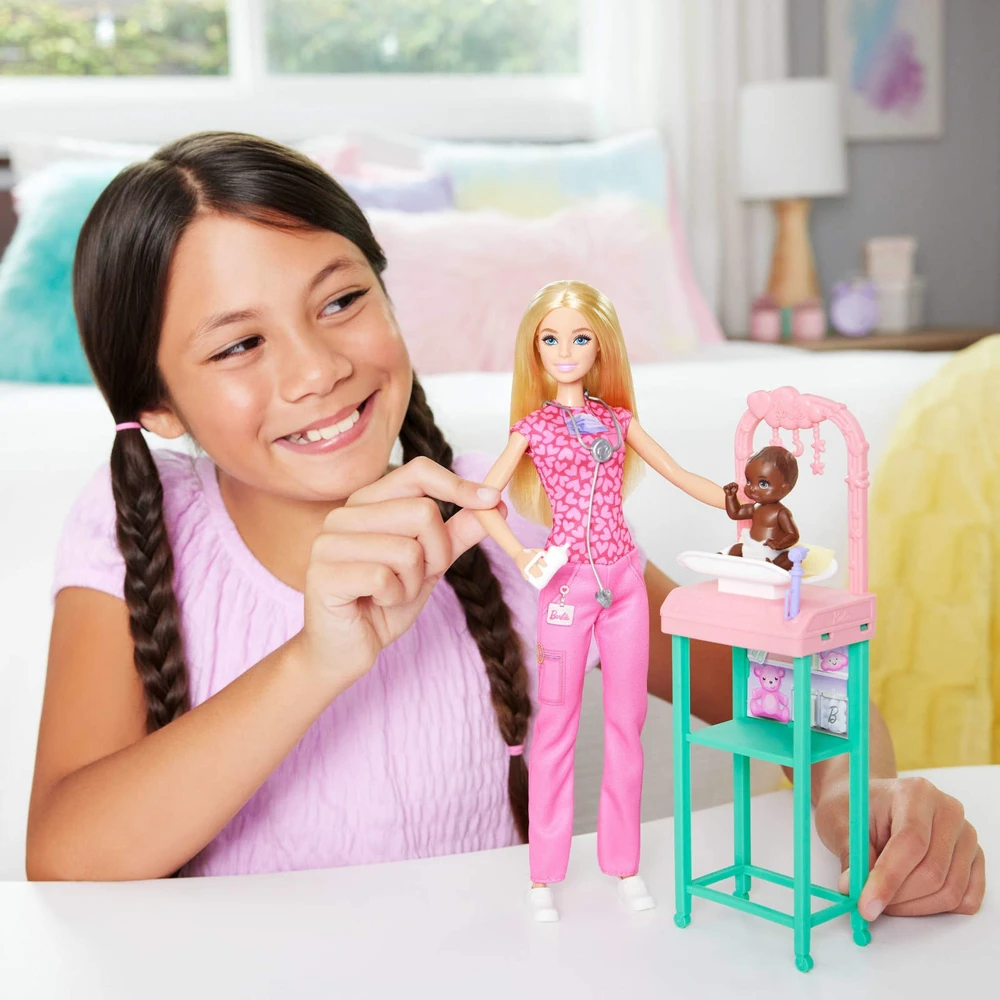Mattel BARBIE lėlė gydytoja (JCR72)