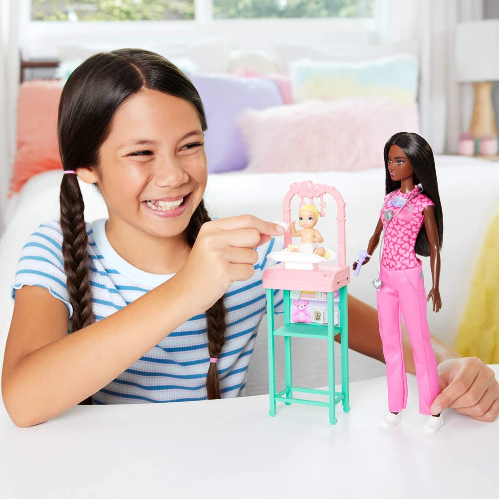 Barbie kūdikių gydytoja lėlė JCR71 JCR73