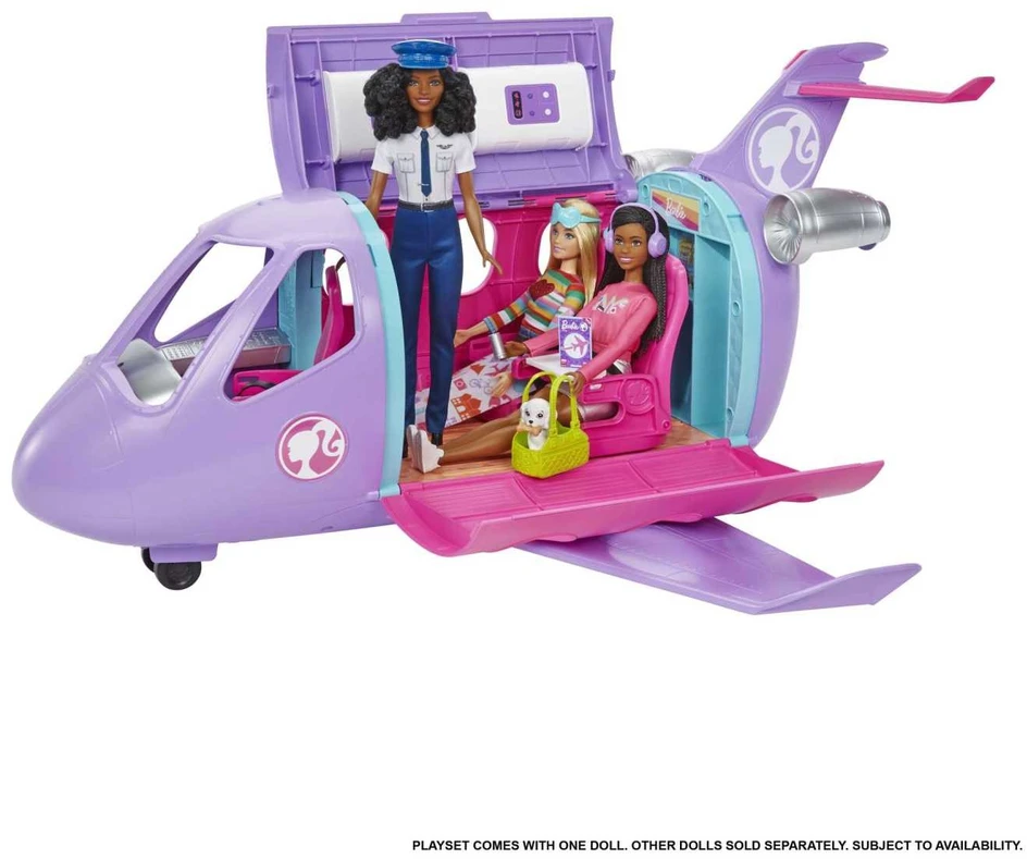 Barbie Mattel LĖLĖS BARBĖS LĖKTUVAS ADVENTURES SU LĖLE HCD49