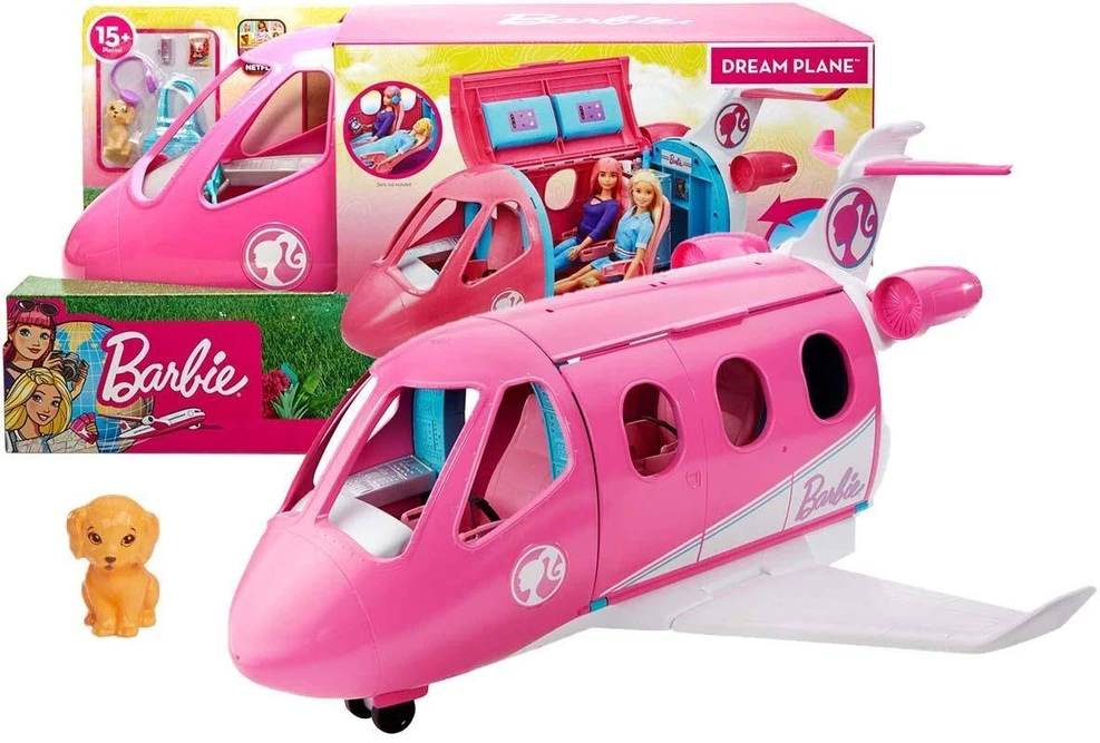 Mattel LĖLĖS BARBĖS LĖKTUVAS DREAMPLANE