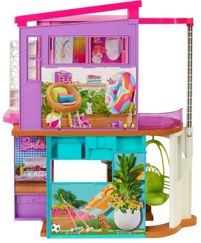 Barbie Malibu atostogų žaidimų namelis HCD50