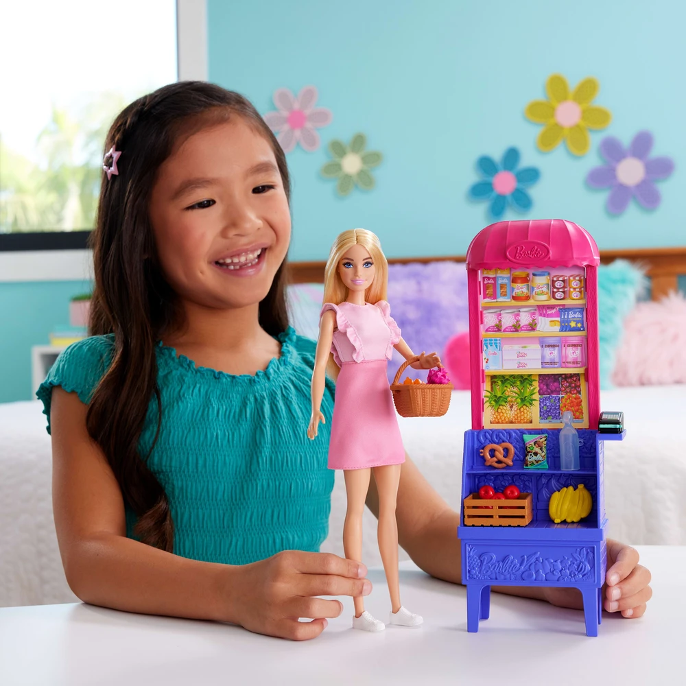 Mattel Barbie Malibu Shopping Playset apsipirkimo žaidimų rinkinys JCT05