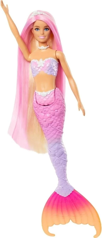 Barbie Malibu sirenos spalvą keičianti lėlė HRP97