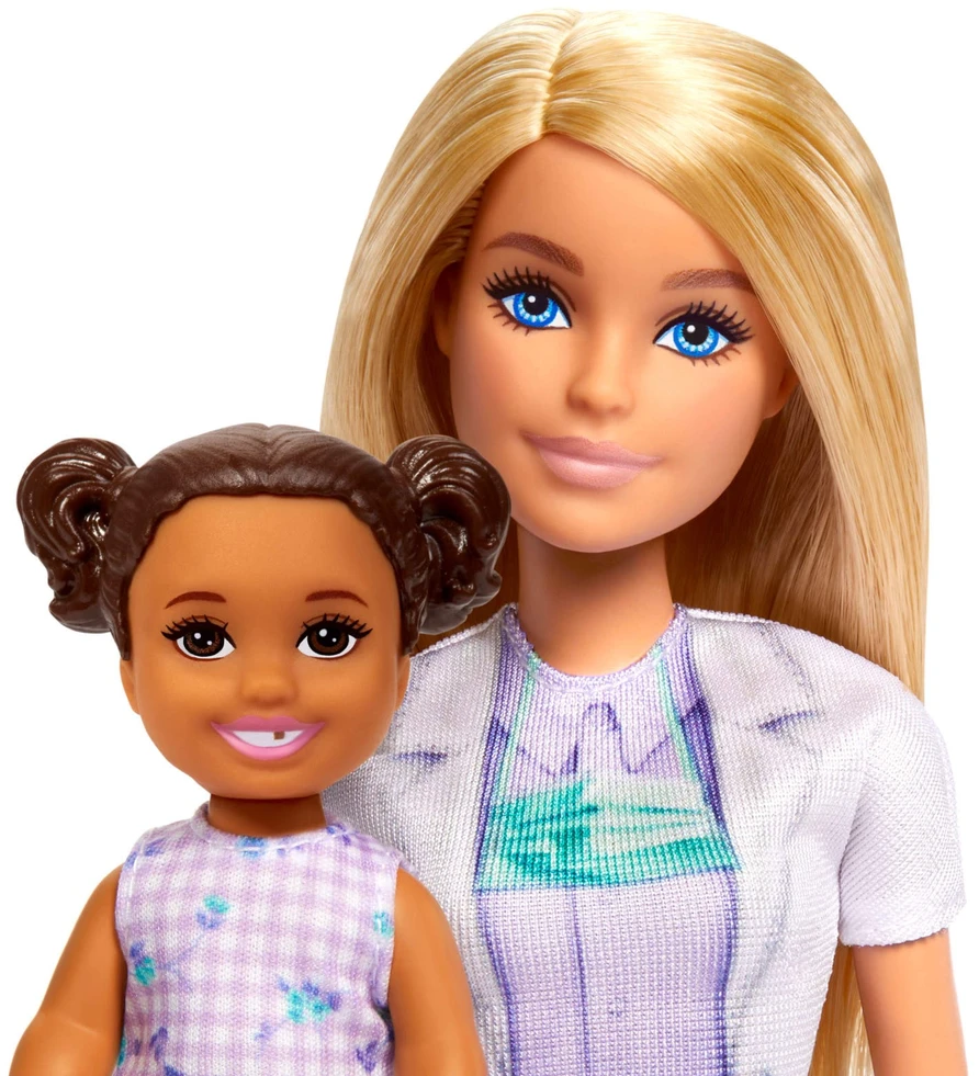 Mattel BARBIE lėlė odontologė (JCR74)