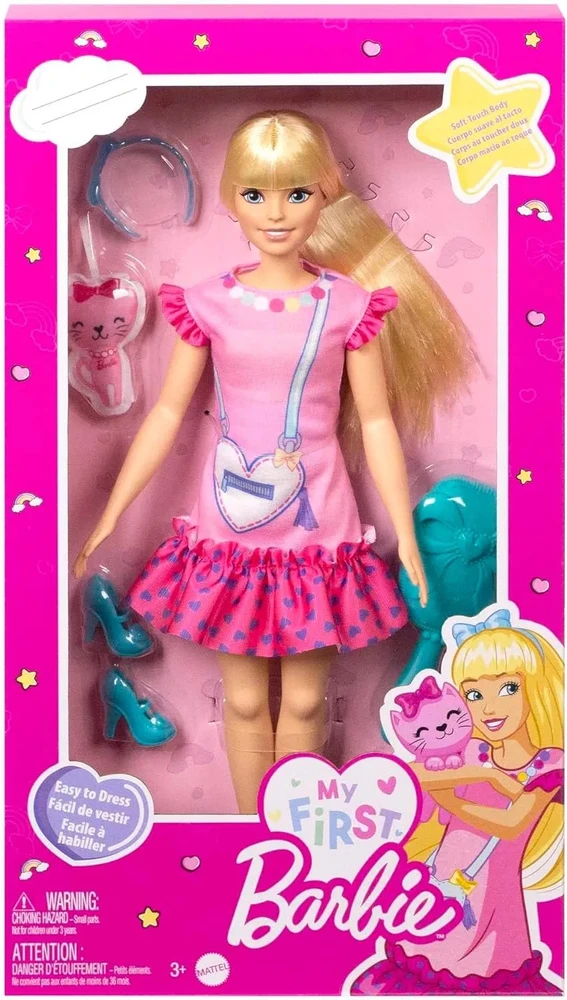Barbie pirmoji šviesiaplaukė lėlė HLL19