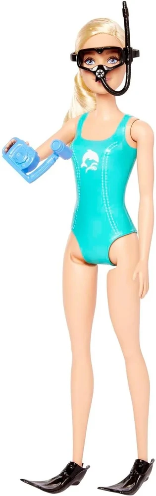 Lėlė Barbie Careers Skirtas šviesiems plaukams doll Marine Biologist HMH26 Mattel
