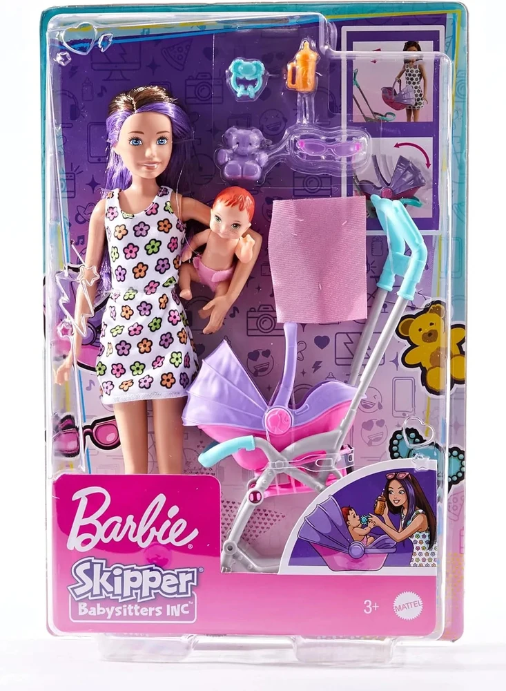 Mattel BARBIE auklės rinkinys (GXT34)