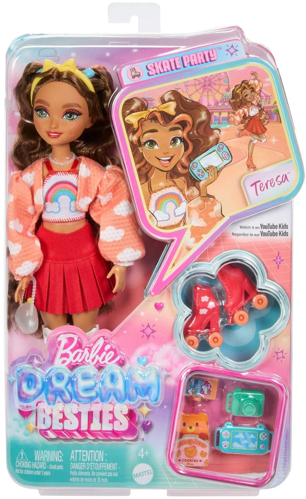Mattel „Barbie Dream Besties“ lėlės Teresos rinkinys JFX98