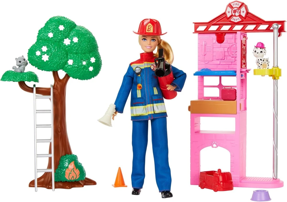 Mattel Barbie Gaisrininkės rinkinys HRG55