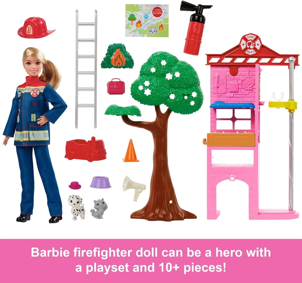 Mattel Barbie Gaisrininkės rinkinys HRG55