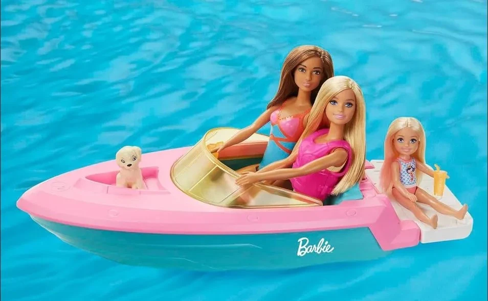 Barbės valties ir lėlės žaidimų rinkinys GRG30 Mattel