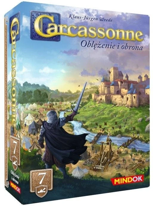 Bard Centrum Gier Stalo žaidimo Carcassonne 7 puolimo ir gynybos leidimas 3