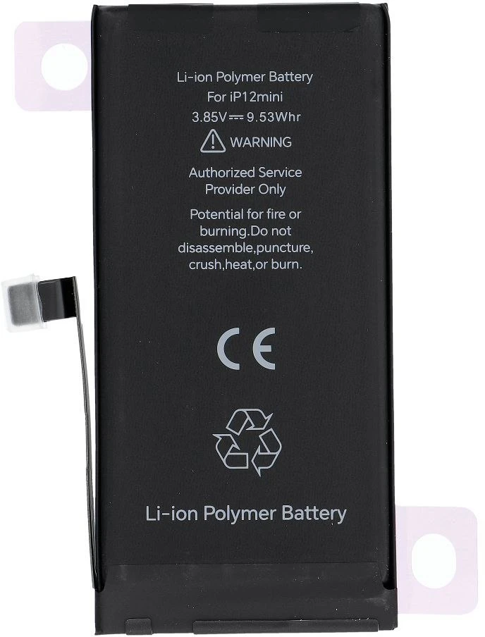 JCID diagnozuojama (naudota) iPhone 12 Mini baterija 2460 mAh (didelės talpos)