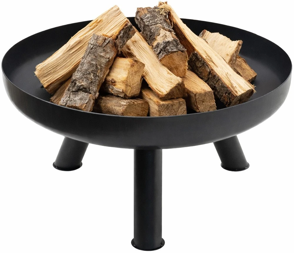 Bauerkraft Didelė, tvirta ketaus sodo laužavietė, 60 cm, puikiai tinkanti laužui
