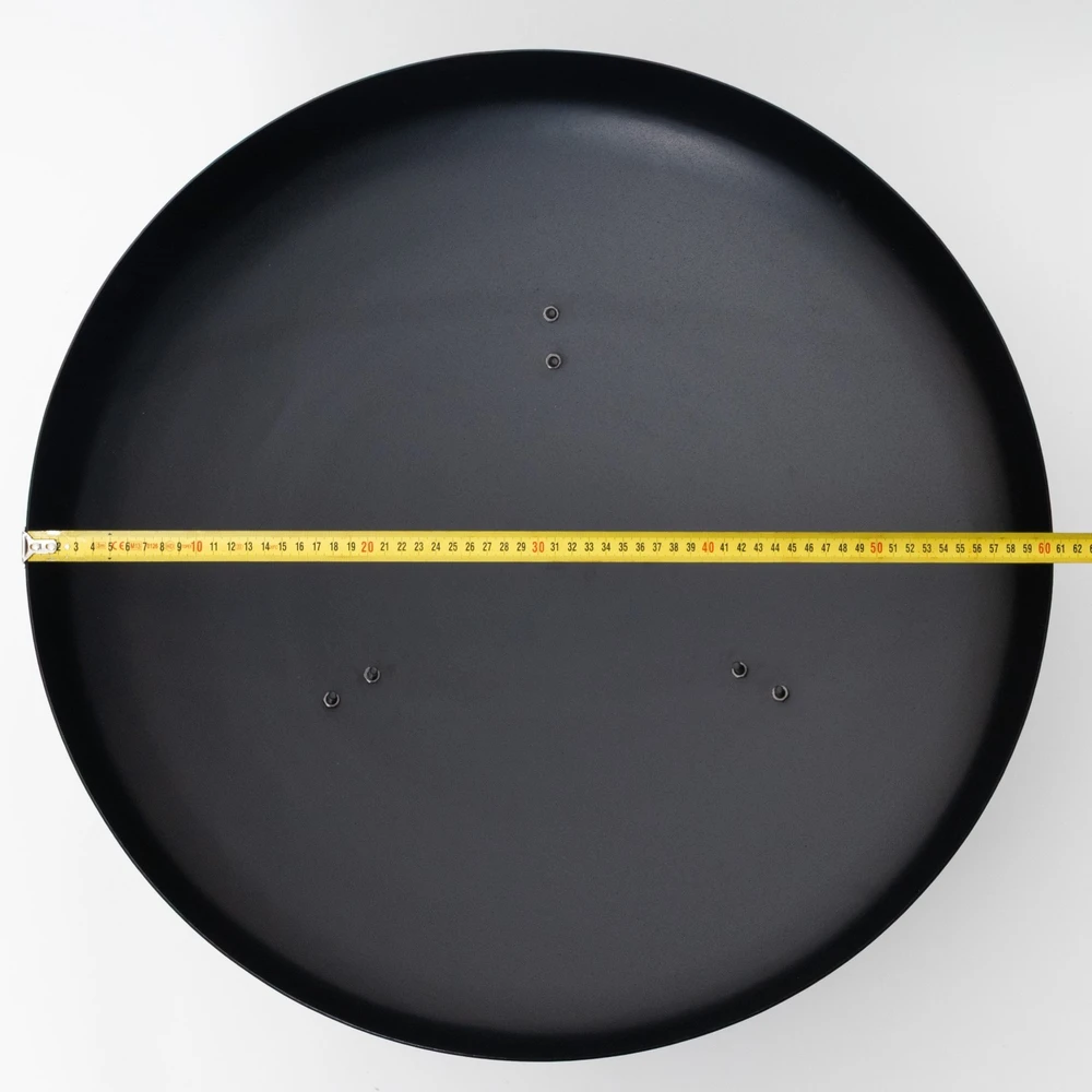 Bauerkraft Didelė, tvirta ketaus sodo laužavietė, 60 cm, puikiai tinkanti laužui