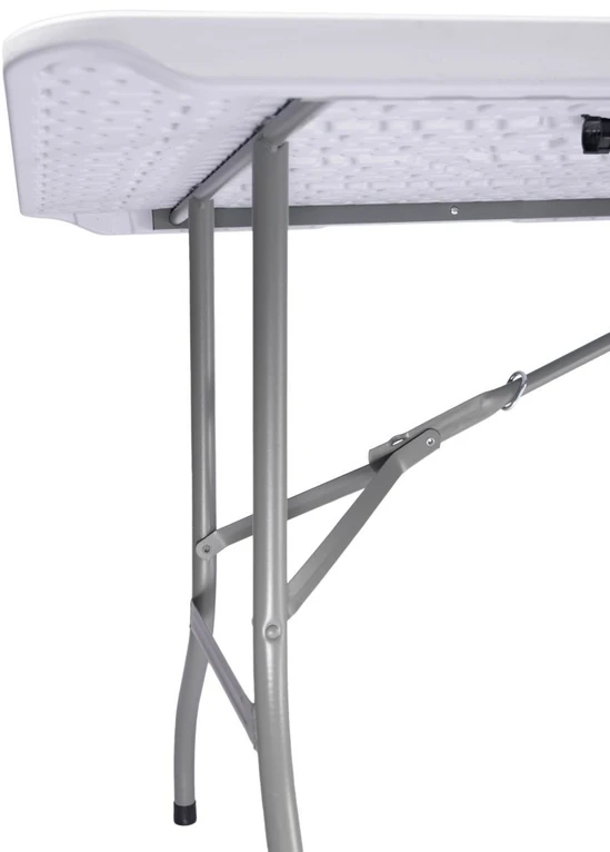 Bauerkraft Didelis sulankstomas lagaminas sodo banketinis maitinimo stalas 180 cm