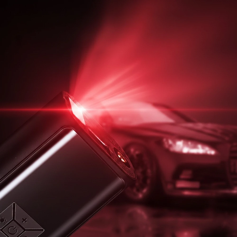 Bauerkraft Elektrinė dviračio pompa, padangų kompresorius, 6000mAh išorinė baterija, LED žibintuvėlis