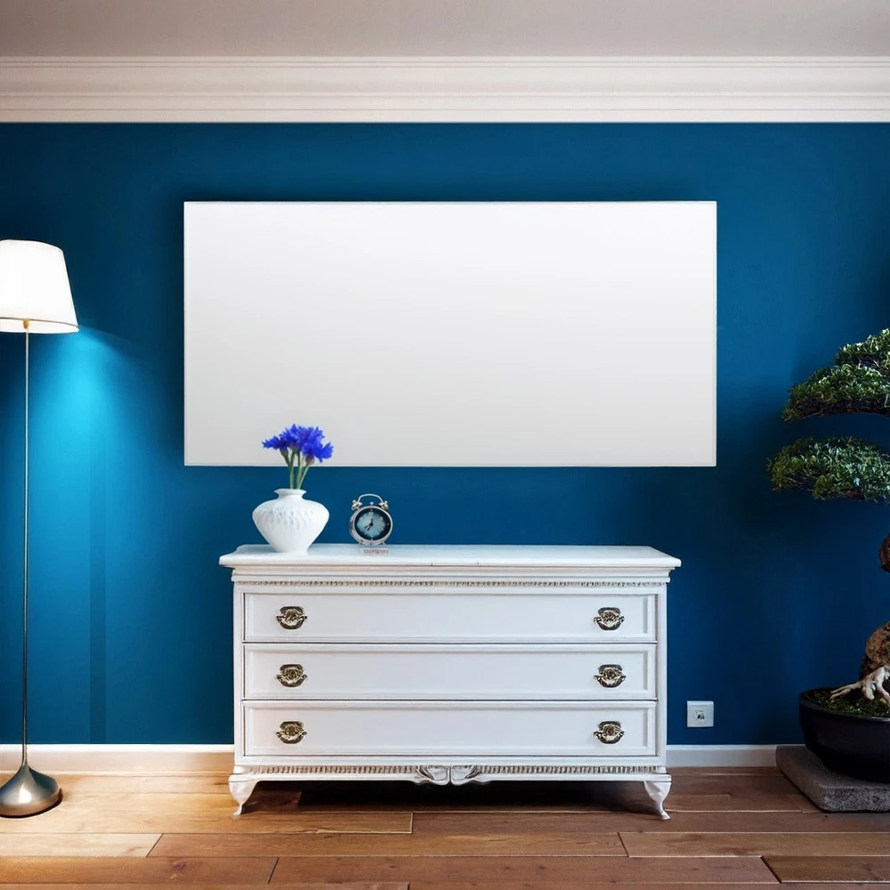 Bauerkraft Infraraudonųjų spindulių šildymo skydelis IR 770W WIFI 60x120 cm baltas