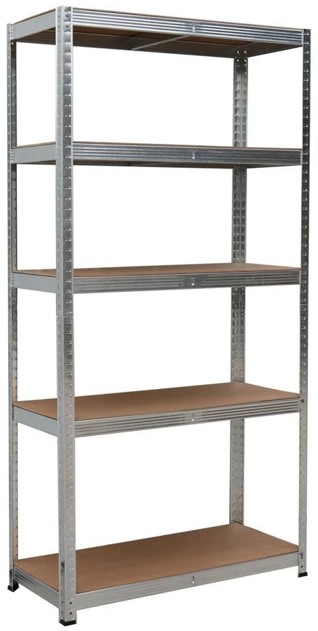 Bauerkraft Metalinė sandėlio lentyna 2in1, 5 lentynos, 180x90x40 cm