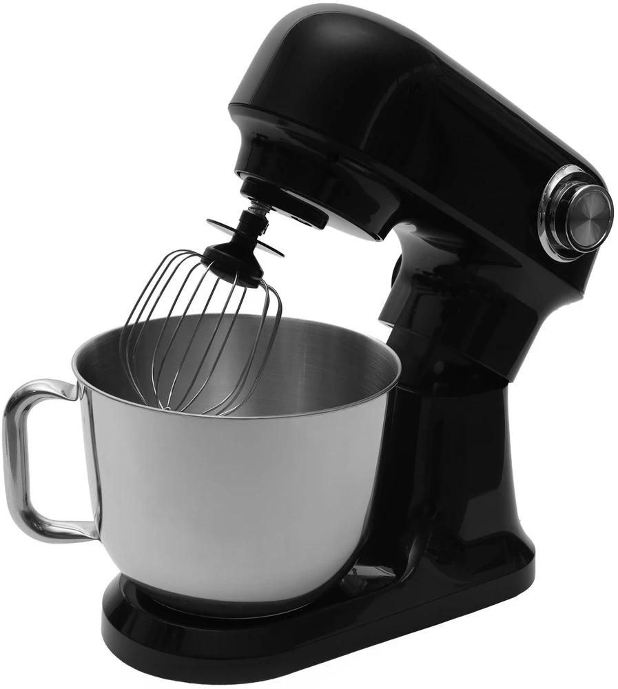 Bauerkraft Planetinis virtuvinis kombainas su 5 l dubeniu, 1500 W, silikonine mentele, juodas