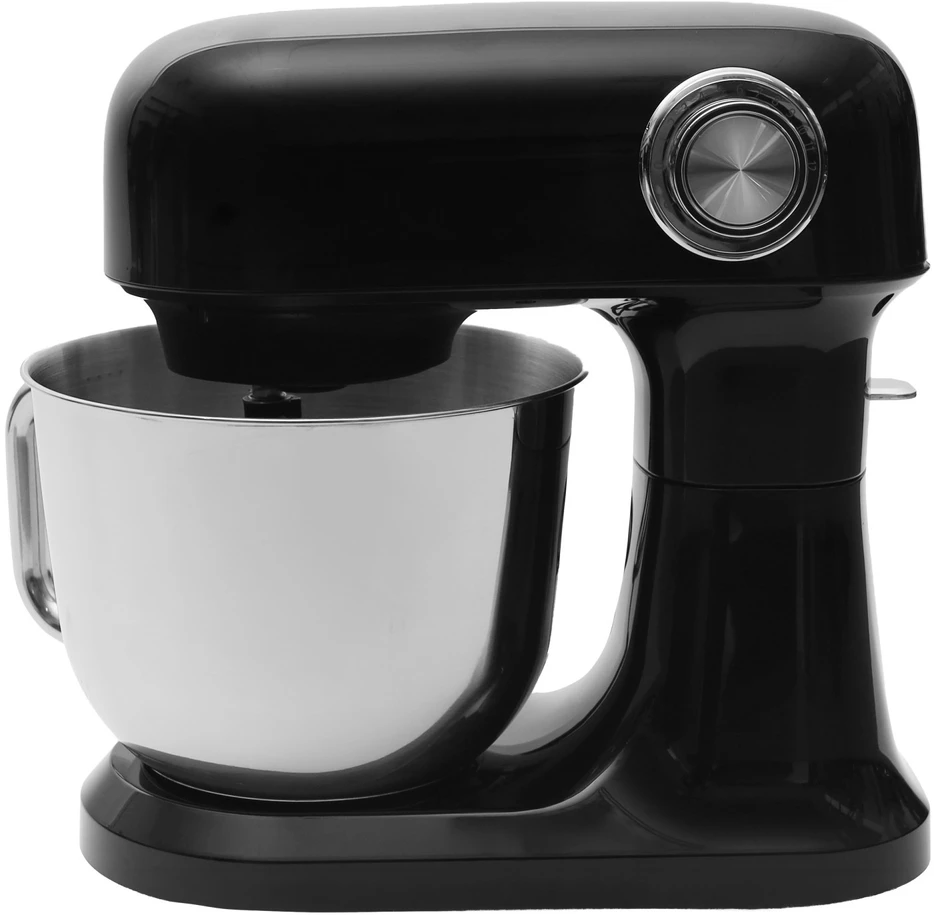 Bauerkraft Planetinis virtuvinis kombainas su 5 l dubeniu, 1500 W, silikonine mentele, juodas