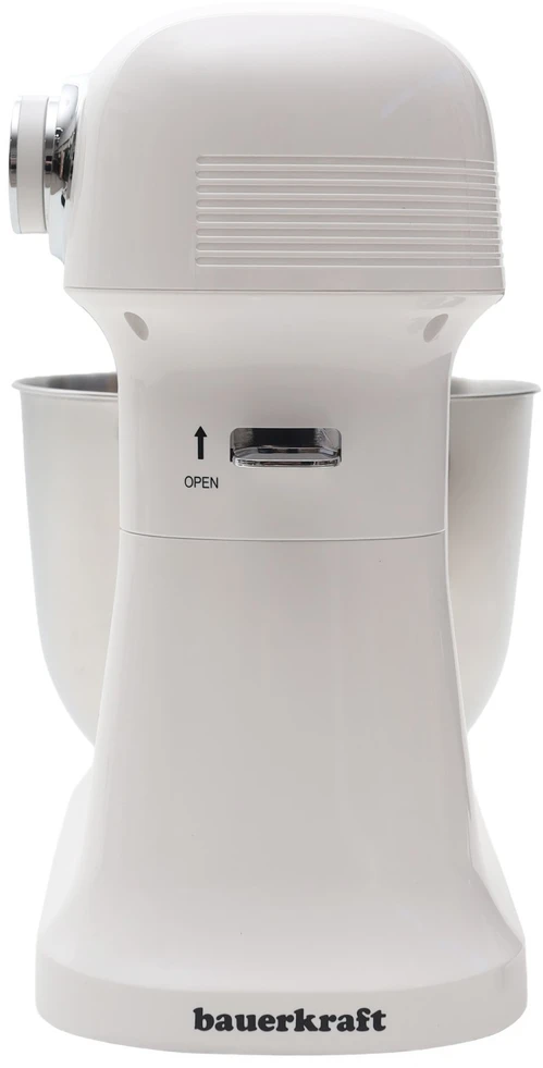 Bauerkraft Planetinis virtuvinis kombainas su 5 l dubeniu, 1500 W, silikonine mentele, baltas