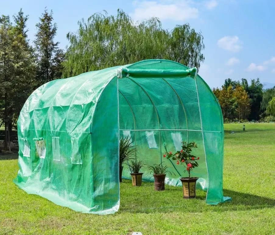 Bauerkraft Sodo folijos tunelis, šiltnamis, plėvelė, 4x2x2 m, 8 m²