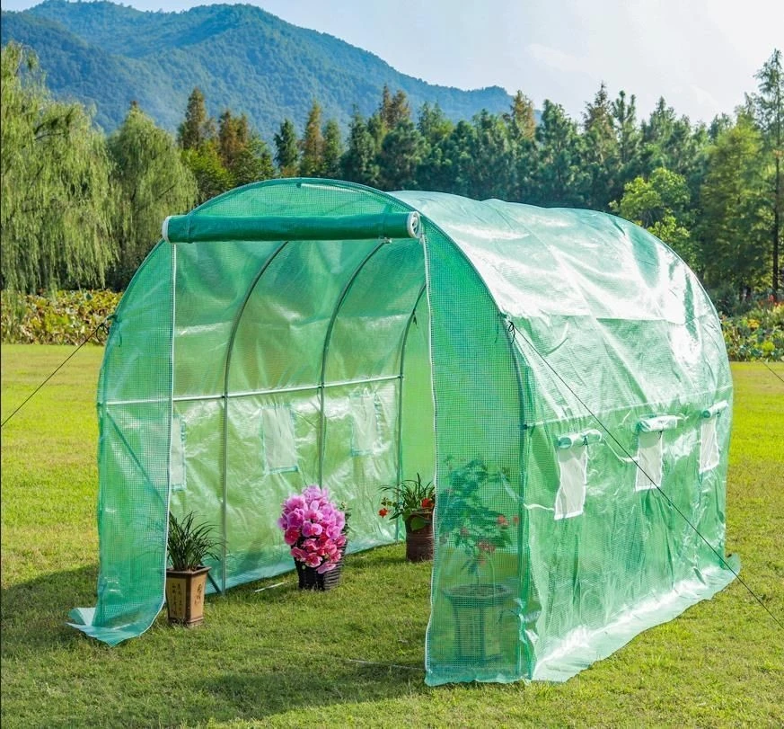 Bauerkraft Sodo folijos tunelis, šiltnamis, folija augalams auginti, 3x2x2 m, 6 m²