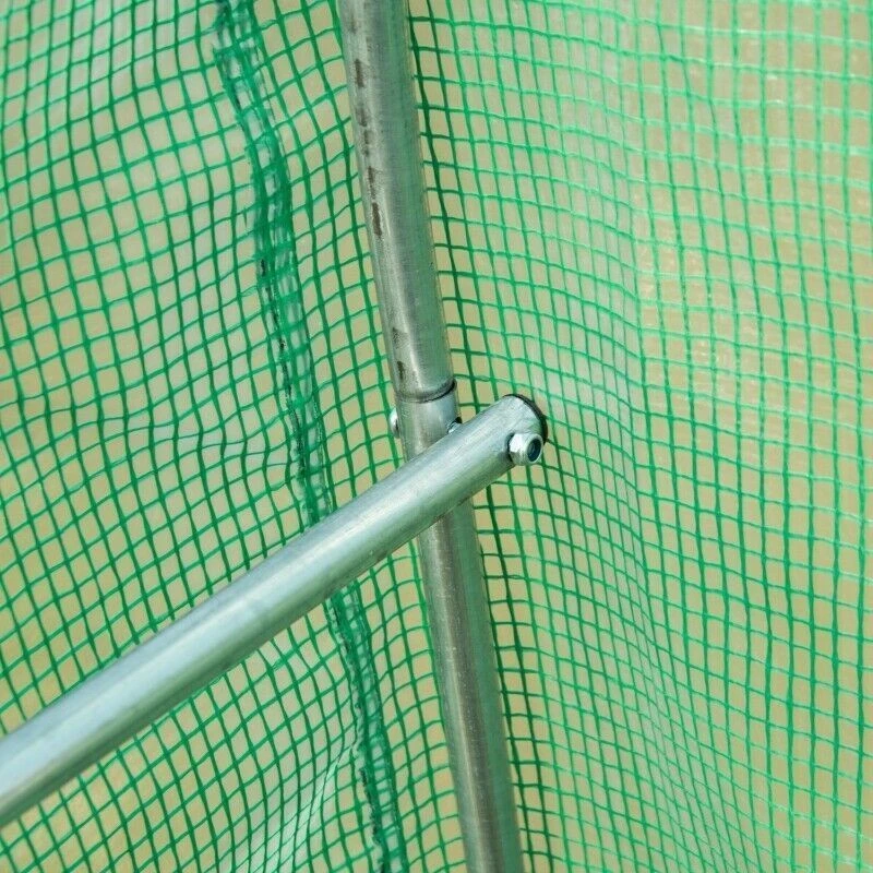 Bauerkraft Sodo folijos tunelis, šiltnamis, plėvelė, 4x2x2 m, 8 m²