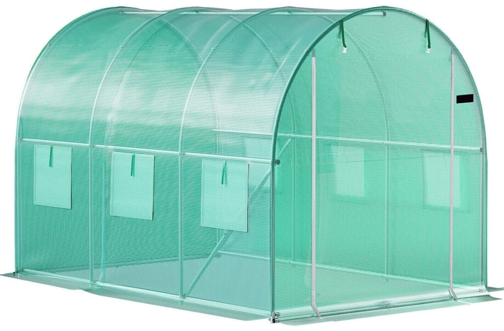 Bauerkraft Sodo folijos tunelis, šiltnamis, folija augalams auginti, 3x2x2 m, 6 m²